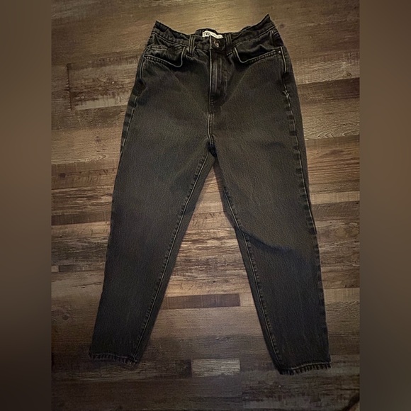 Zara Black Baggy Jeans - Picture 3 of 7